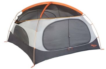 Image of Marmot Halo Tent - 4 Person, Tangelo/Rusted Orange, One Size, 889169250927