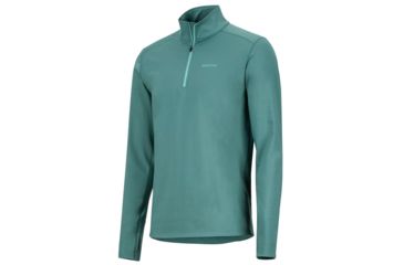Image of Marmot HeavyWeight Morph 1/2 Zip - Mens, Mallard Green, Small, 10980-4759-S