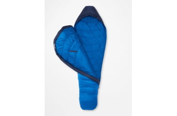 Image of Marmot Helium Sleeping Bag, Long, Arctic Navy/Dark Azure, Left Zipper, M14405-19621-LZ