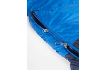 Image of Marmot Helium Sleeping Bag, Long, Arctic Navy/Dark Azure, Left Zipper, M14405-19621-LZ