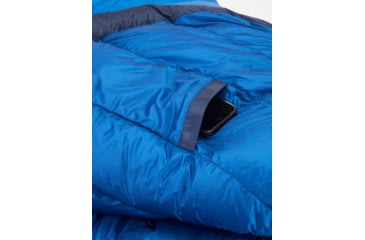 Image of Marmot Helium Sleeping Bag, Long, Arctic Navy/Dark Azure, Left Zipper, M14405-19621-LZ