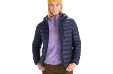 Image of Marmot Highlander Hoody - Womens, Arctic Navy, Extra Small, M13179-2975-XS