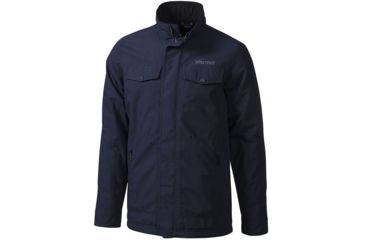 Image of Marmot Hyde Park Jacket - Men's-Midnight Navy-X-Large