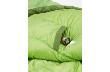 Image of Marmot Hydrogen Sleeping Bag, Long, Foliage/Kiwi, Left Zipper, M14403-21795-LZ