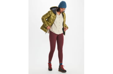 Image of Marmot Hype Down Hoody - Womens, Military Green, Extra Large, 79310-4050-XL