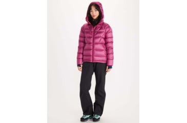 Image of Marmot Hype Down Hoody - Womens, Wild Rose, Small, 79310-6863-S