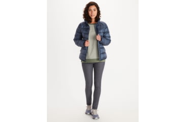 Image of Marmot Hype Down Jacket - Womens, Arctic Navy, Small, 79320-2975-S