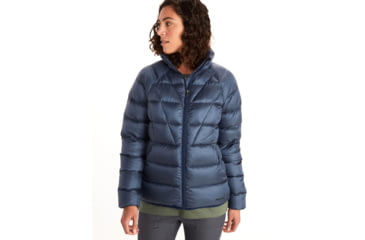 Image of Marmot Hype Down Jacket - Womens, Arctic Navy, Extra Large, 79320-2975-XL