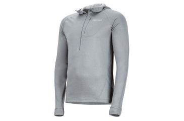 Image of Marmot Indio 1/2 Zip Fleece Jacket - Mens, Grey Storm, L 73480-1620-L