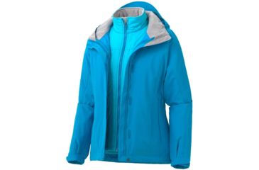 Image of Marmot Intervale Component Jacket - Women's-Small-Methyl Blue