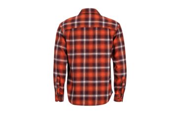 Image of Marmot Jasper Midweight Flannel Long Sleeve - Mens, Burgundy, 2XL, 44500-6995-XXL