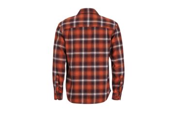 Image of Marmot Jasper Midweight Flannel Long Sleeve - Mens, Burgundy, Extra Large, 44500-6995-XL