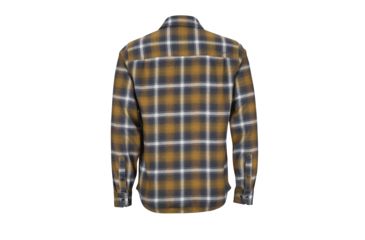 Image of Marmot Jasper Midweight Flannel Long Sleeve - Mens, Slate Grey, Extra Large, 44500-1440-XL