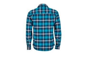 Image of Marmot Jasper Midweight Flannel Long Sleeve - Mens, Vintage Navy, 2XL, 44500-2636-XXL