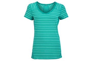 Image of Marmot Julia Short Sleeve Shirt - Women's -Gem Green-Large