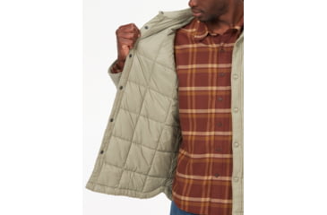 Image of Marmot Lanigan Flannel Chore Coat - Mens, Vetiver, Large, M13200-21543-L