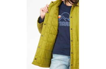 Image of Marmot Lanigan Flannel Coat - Womens, Cilantro, Medium, M13171-4440-M