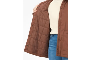 Image of Marmot Lanigan Flannel Coat - Womens, Pinecone, Small, M13171-7387-S