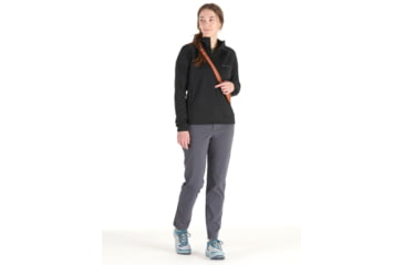 Image of Marmot Leconte Fleece Hoody - Womens, Black, Small, M15393-001-S