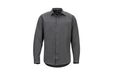 Image of Marmot Lisgar Long Sleeve - Men's, Slate Grey, Extra Large, 42230-1440-XL