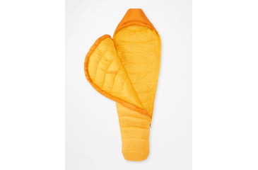 Image of Marmot Lithium Sleeping Bag, Orange Pepper/Golden Sun, Left Zipper, M14406-21734-LZ