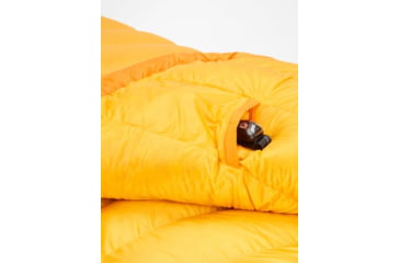 Image of Marmot Lithium Sleeping Bag, Orange Pepper/Golden Sun, Left Zipper, M14406-21734-LZ
