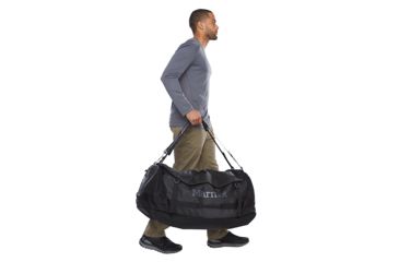 Image of Marmot Long Hauler Duffel Expedition Bag, Black, One Size, 38680-001-ONE