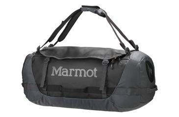 Image of Marmot Long Hauler Duffle Bag - Large-Black/Slate Grey-Large