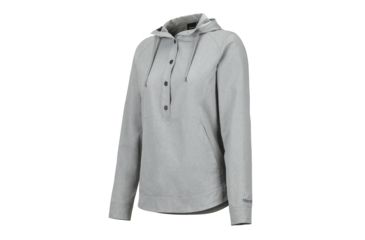 Image of Marmot Lorey Hoody - Womens, Grey Storm, Medium, 47440-1620-M