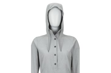 Image of Marmot Lorey Hoody - Womens, Grey Storm, Medium, 47440-1620-M