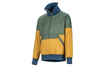 Image of Marmot Lynx DriClime Anorak - Mens, Crocodile/Aztec Gold, Large, 31580-4836-L