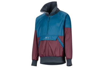 Image of Marmot Lynx DriClime Anorak - Mens, Denim/Burgundy, Medium, 31580-3001-M