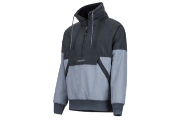 Image of Marmot Lynx Insulated Anorak - Mens, Black/Steel Onyx, L, 40310-1765-L