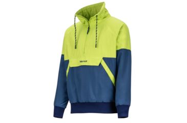 Image of Marmot Lynx Insulated Anorak - Mens, Macaw Green/Vintage Navy, M, 40310-4909-M