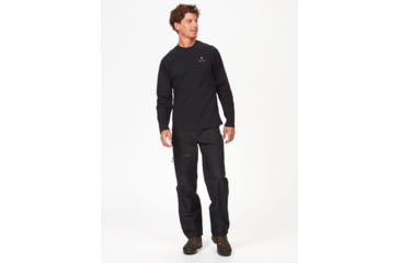 Image of Marmot Marmot For Life Long Sleeve Tee - Mens, Black, Medium, M14671-001-M