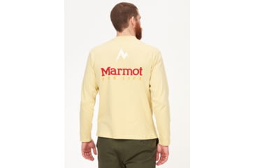 Image of Marmot Marmot For Life Long Sleeve Tee - Mens, Wheat, Small, M14671-7035-S