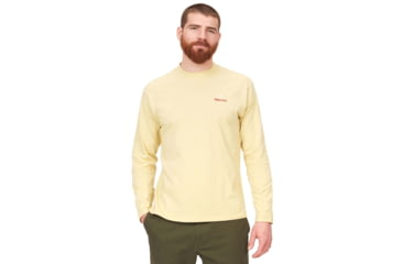 Image of Marmot Marmot For Life Long Sleeve Tee - Mens, Wheat, Small, M14671-7035-S