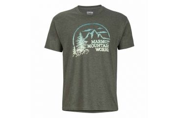 Image of Marmot Men's Halation Tee LS Steel L 900318-077-L