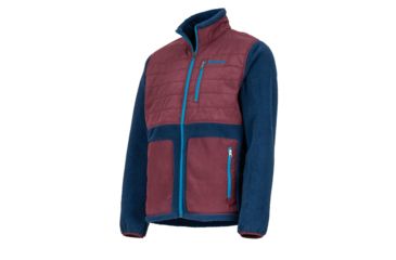 Image of Marmot Mesa Jacket - Mens, Vintage Navy/Burgundy, L, 43950-3583-L