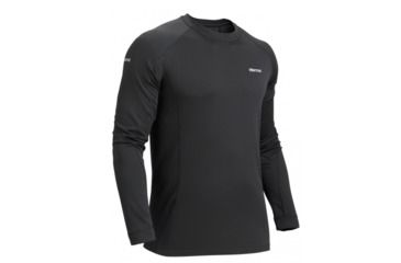 Image of Marmot Midweight Crew LS - XXL - Black