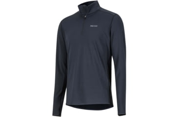 Image of Marmot Midweight Harrier 1/2 Zip - Mens, Black, Small, 10940-001-S