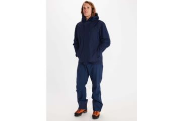 Image of Marmot Minimalist Component Jacket - Mens, Arctic Navy/Steel Onyx, Large, 31530-3874-L