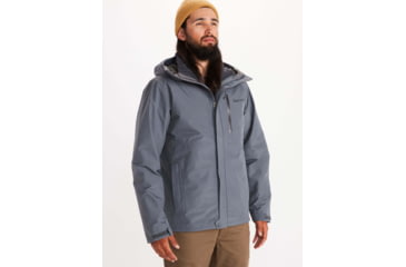 Image of Marmot Minimalist Component Jacket - Mens, Steel Onyx, Extra Large, 31530-1515-XL