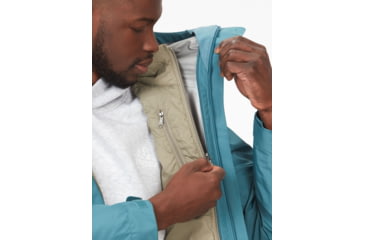 Image of Marmot Minimalist GORE-TEX Component Jacket - Mens, Moon River, Medium, 31530-1904-M