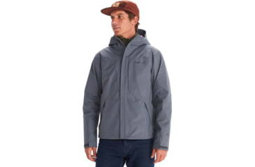 Image of Marmot Minimalist GORE-TEX Jacket - Mens, Steel Onyx, Small, M12681-1515-S