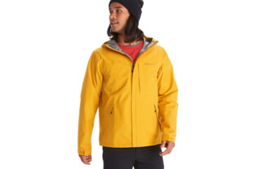 Image of Marmot Minimalist GORE-TEX Jacket - Mens, Yellow Gold, Extra Large, M12681-9472-XL
