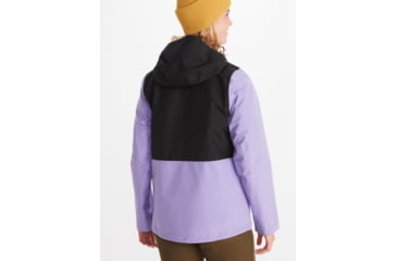 Image of Marmot Minimalist GORE-TEX Jacket - Women's, Extra Small, Black/paisley purple, M12683-20795-XS