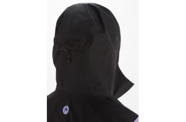 Image of Marmot Minimalist GORE-TEX Jacket - Women's, Extra Small, Black/paisley purple, M12683-20795-XS
