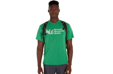 Image of Marmot MMW Short Sleeve T-Shirts - Mens, Clover, Large, M15593-23095-L