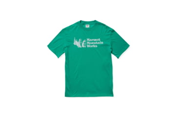 Image of Marmot MMW Short Sleeve T-Shirts - Mens, Clover, Large, M15593-23095-L